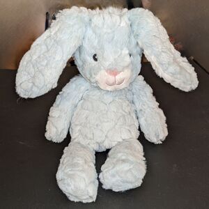 Mary Meyer Soft Blue Bunny Plush Lovey Stuffed Animal